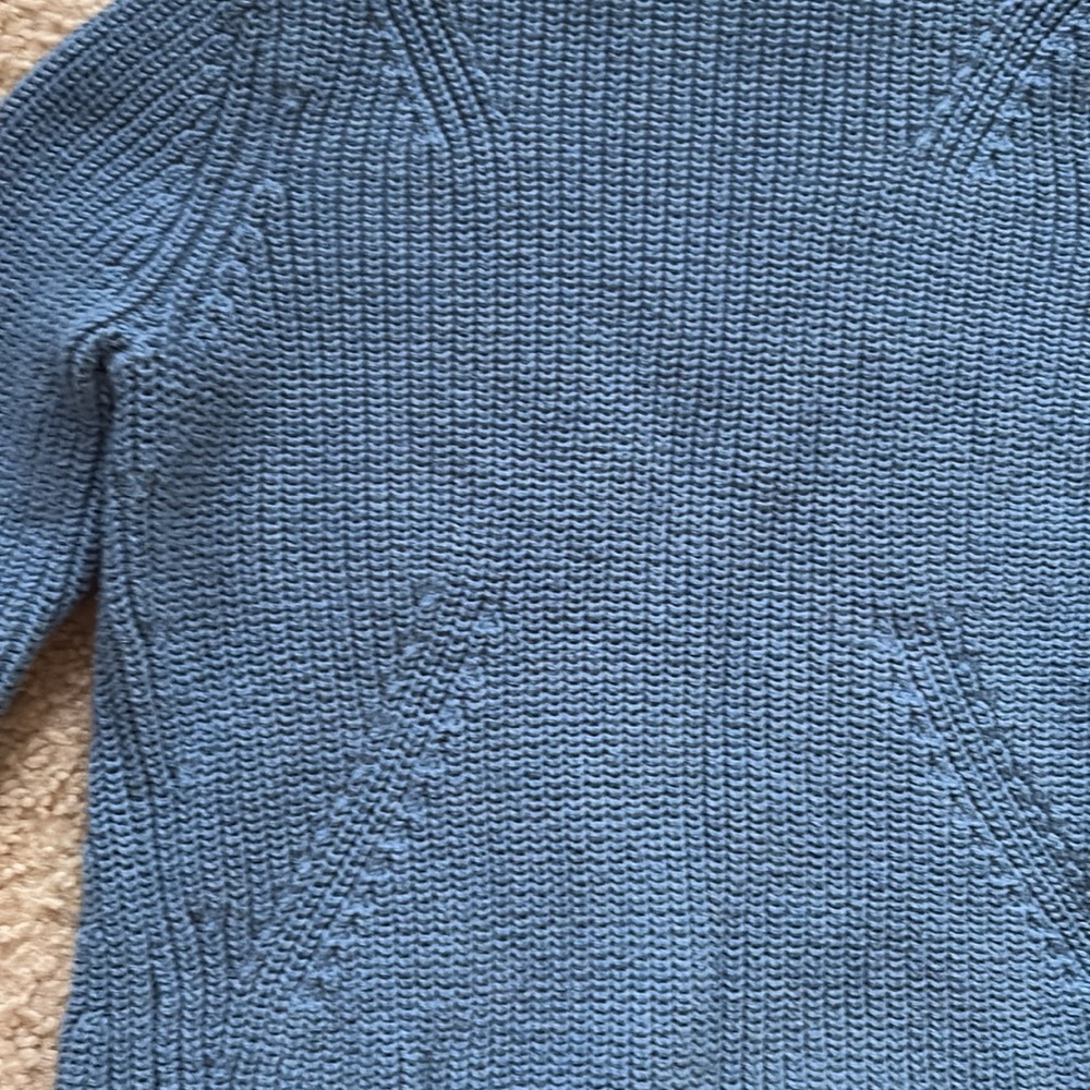 Talbots Cotton Mockneck Pullover - image 3